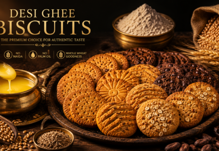 Desi Ghee Biscuits