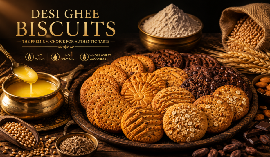 Desi Ghee Biscuits