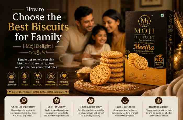 How to Choose the Best Biscuits for Family | Moji Delight