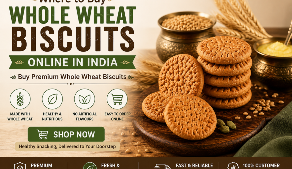 Where to Buy Whole Wheat Biscuits Online in India ?