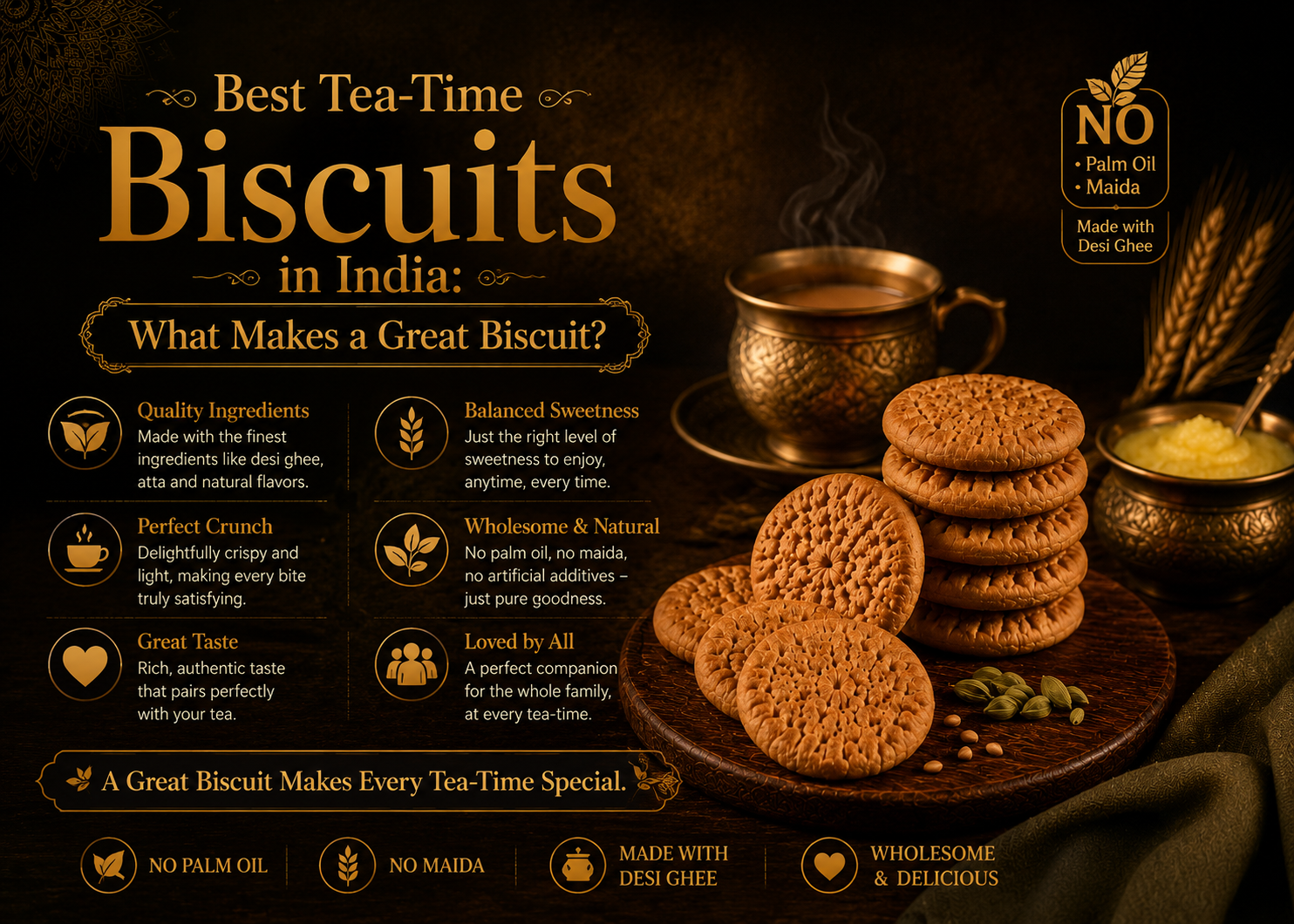 Best Tea-Time Biscuits in India: What Makes a Great Biscuit?