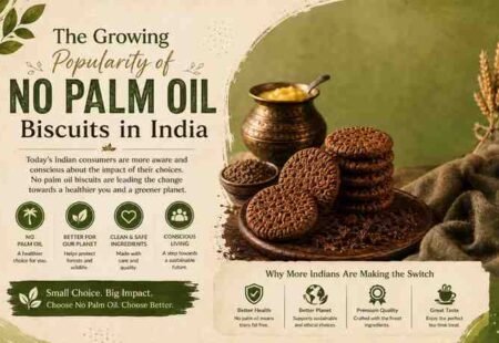 The Growing Popularity of No Palm Oil Biscuits in India