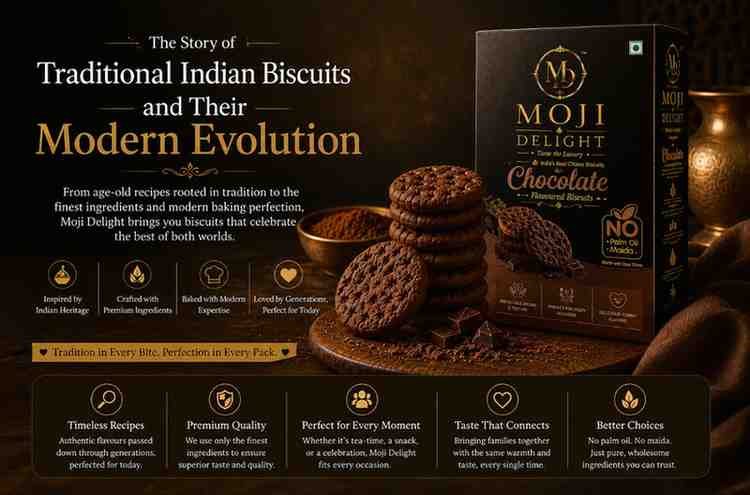 The Story of Traditional Indian Biscuits and Their Modern Evolution | Moji Delight