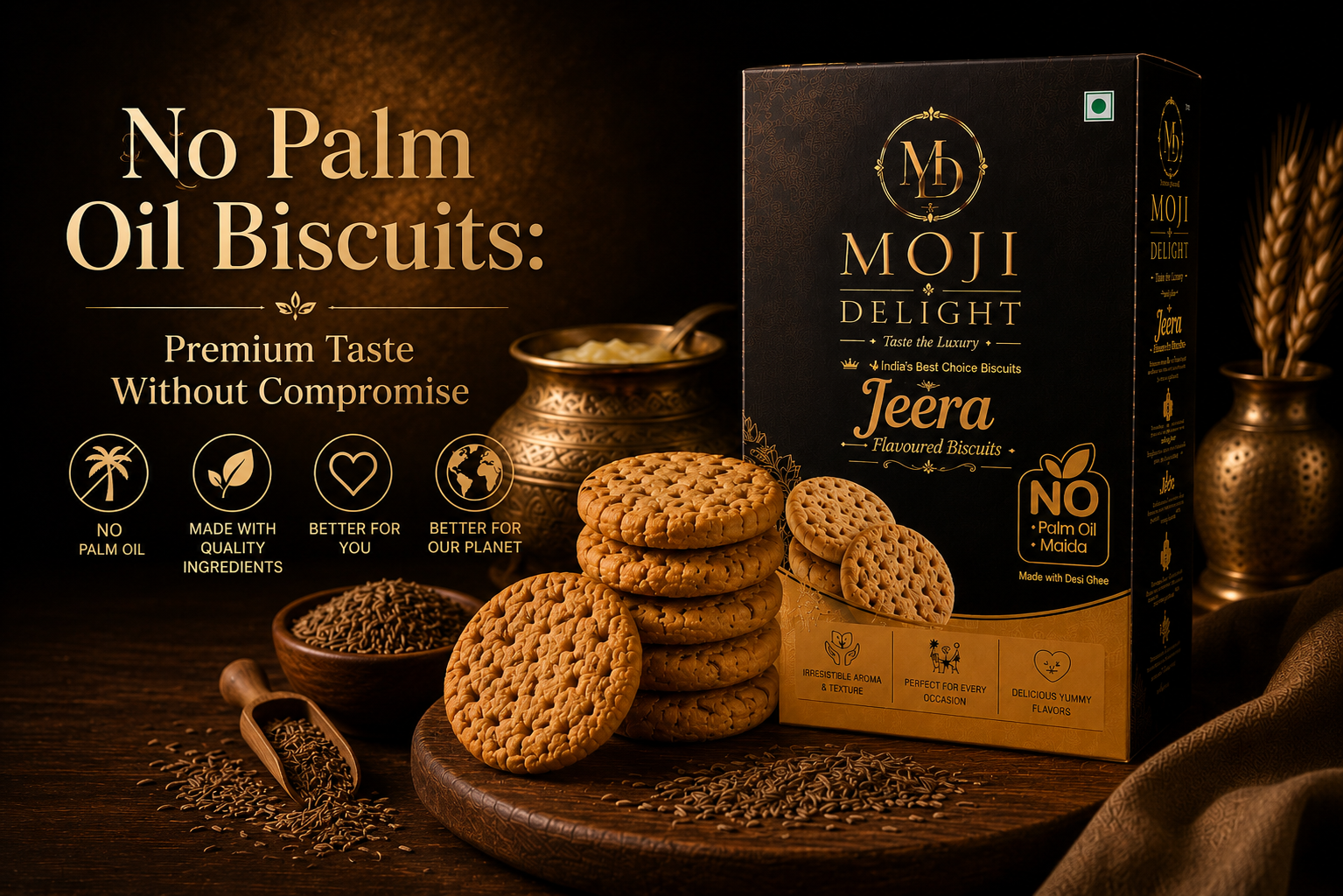 No Palm Oil Biscuits: Premium Taste Without Compromise