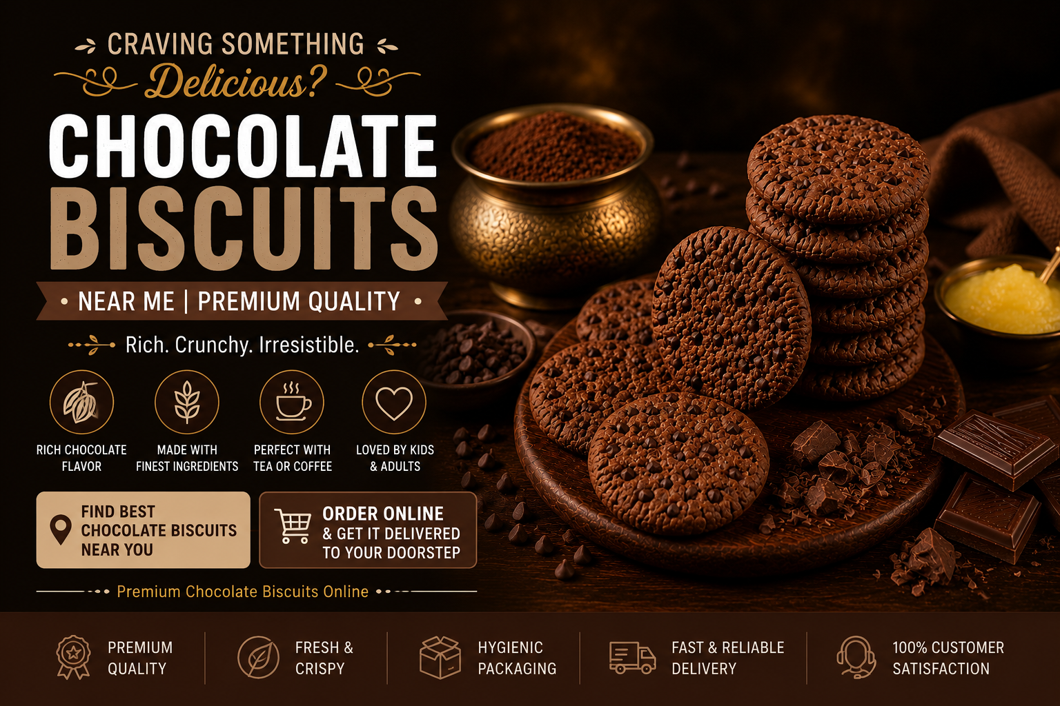 Chocolate Biscuits Near Me | Premium Chocolate Biscuits Online