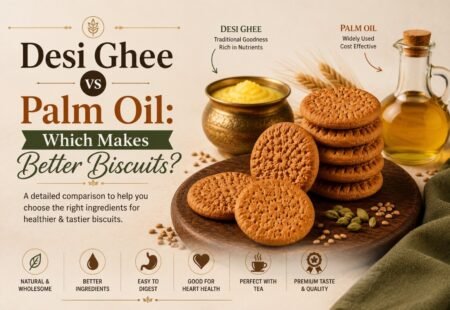 Desi Ghee vs Palm Oil: Which Makes Better Biscuits?