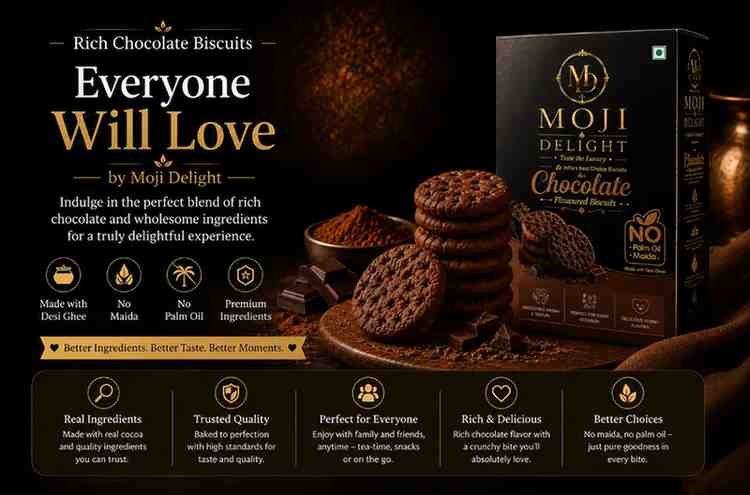 Rich Chocolate Biscuits Everyone Will Love | Moji Delight