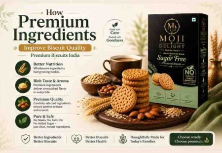 How Premium Ingredients Improve Biscuit Quality | Premium Biscuits India