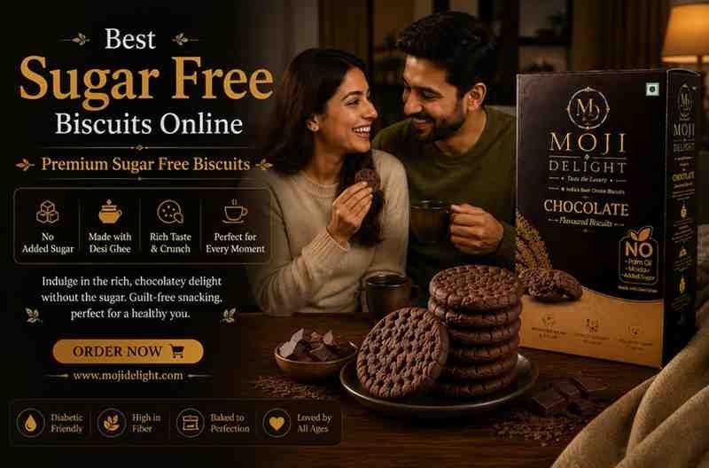 Best Sugar Free Biscuits Online – Premium Sugar Free Biscuits | Moji Delight