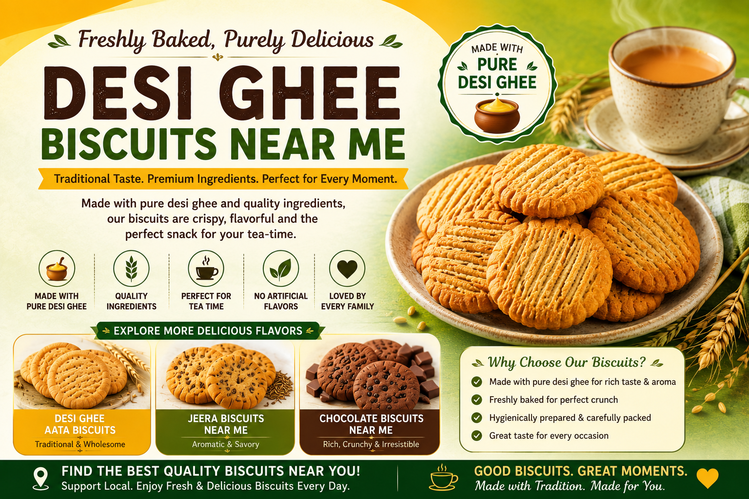 Desi Ghee Biscuits Near Me