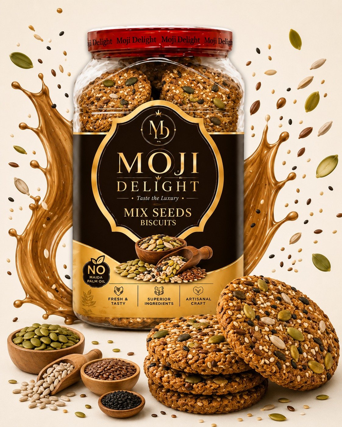 MIX Seeds Biscuits 1 MIX Seeds Biscuits