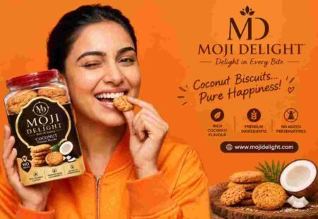 Moji delight Coconut Biscuits