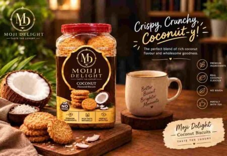 Moji Delight Coconut Biscuits